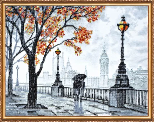 Набір для вишивки бісером &quot;Осіння набережна&quot; 