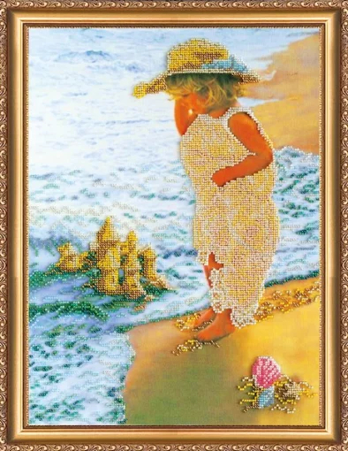 Набір для вишивки бісером &quot;Пісочний замок&quot; 