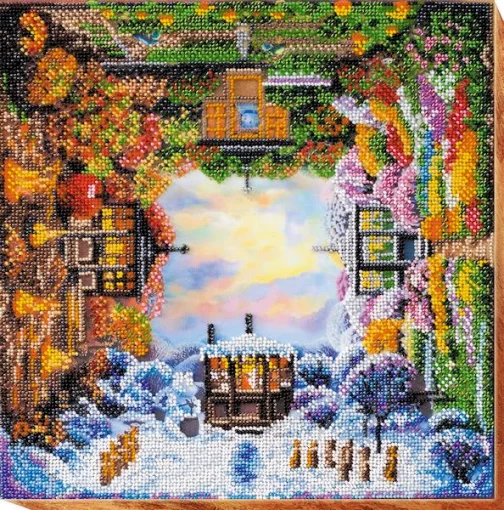 Набір для вишивки бісером &quot;Пори року&quot; 