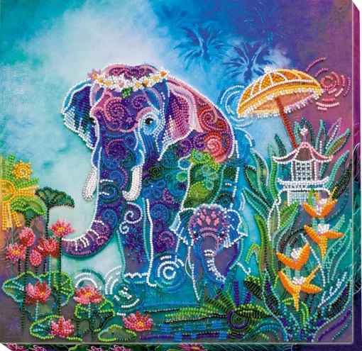 Набір для вишивки бісером &quot;Поруч з мамою&quot; 