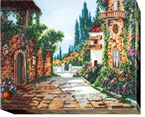 Набір для вишивки бісером &quot;Приморська вуличка&quot; 