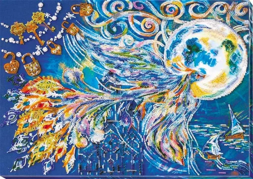 Набір для вишивки бісером &quot;Синій птах щастя&quot; 