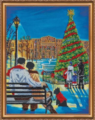 Набір для вишивки бісером &quot;Сніжний карнавал&quot; 