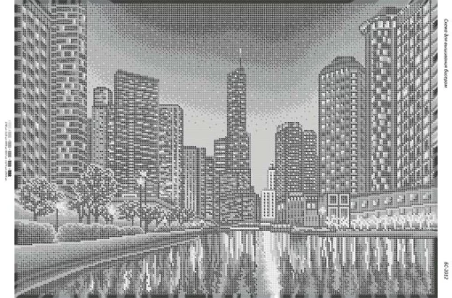 Нічне місто (срібло)