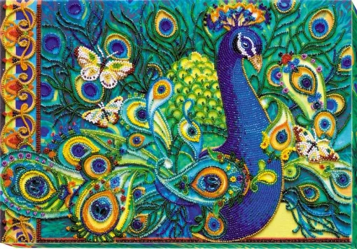 Набір для вишивки бісером &quot;Строкате віяло&quot; 