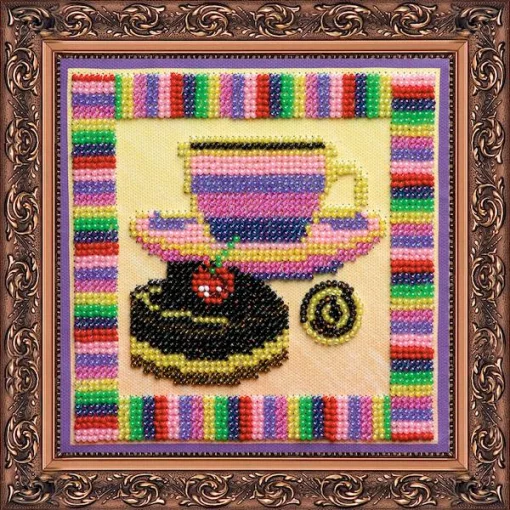 Набір для вишивки бісером &quot;Шоколадниця&quot; 