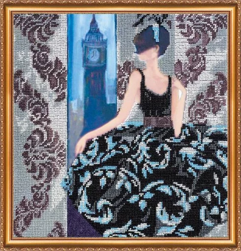 Набір для вишивки бісером &quot;Вікно в Лондон&quot; 