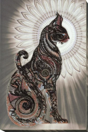 Набір для вишивки бісером &quot;Баст в ночі&quot;