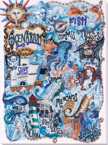 Набір для вишивки бісером &quot;Таємниці океану&quot; 