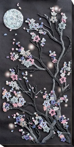 Набір для вишивки бісером &quot;Нічна сакура&quot; 
