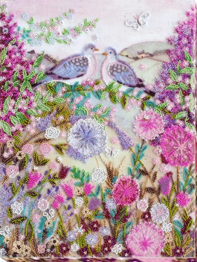 Набір для вишивки бісером &quot;Любовне воркування&quot; 
