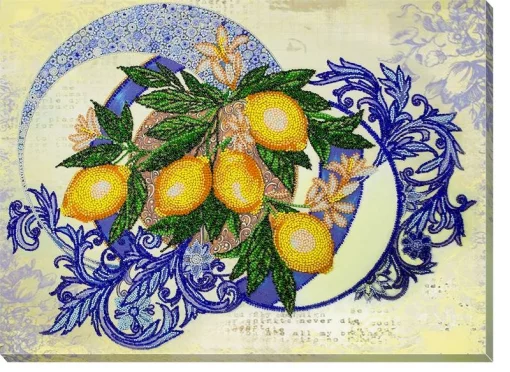 Набір для вишивки бісером &quot;Лимони&quot;