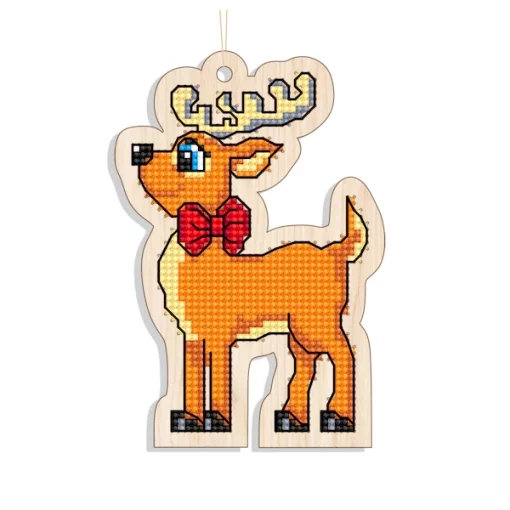 Новорічна іграшка підвіс на ялинку &ndash; Гордий олень FNGi-027