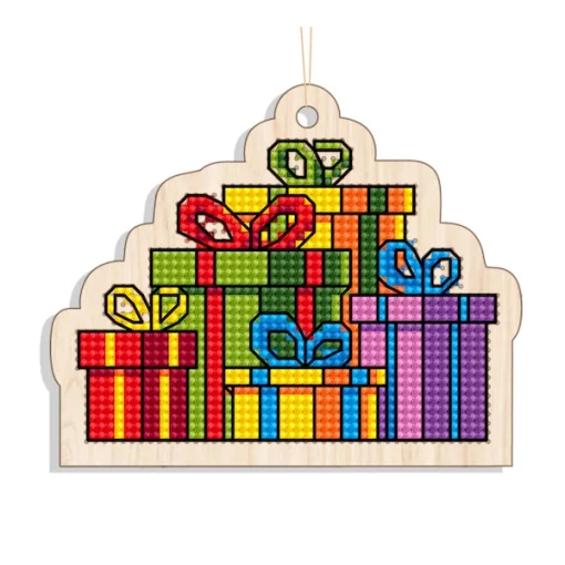 Новорічна іграшка підвіс на ялинку &ndash; Подарунки FNGi-032