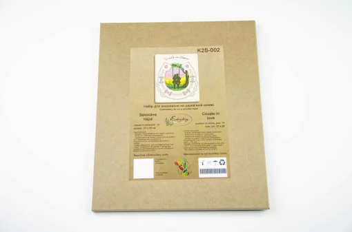 Набір для вишивки ниткою ТМ Embroidery Craft Закохана пара K2S-002