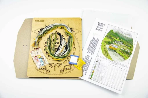 Набір для вишивки ниткою ТМ Embroidery Craft Подорож K2S-003
