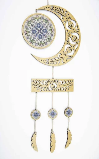 Набір для вишивки ниткою ТМ Embroidery Craft Місячний візерунок WD-005