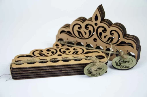 Органайзер для ниток ТМ Embroidery Craft Корона 2 волоський горіх OG-013