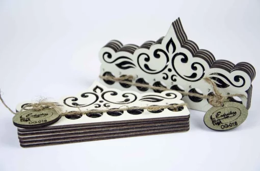 Органайзер для ниток ТМ Embroidery Craft Корона 3 слонова кістка OG-018