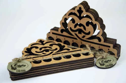 Органайзер для ниток ТМ Embroidery Craft Корона 5 волоський горіх OG-022