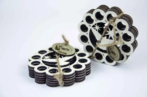 Органайзер для ниток ТМ Embroidery Craft Голуб слонова кістка OG-036