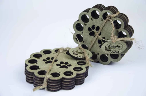 Органайзер для ниток ТМ Embroidery Craft Собачі лапки карпатська ялинка OG-044