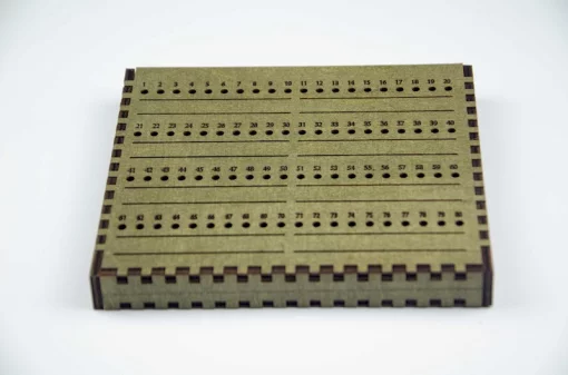 Органайзер для ниток ТМ Embroidery Craft Органайзер під процес 16х14 карпатська ялинка 80 отворів OG-054