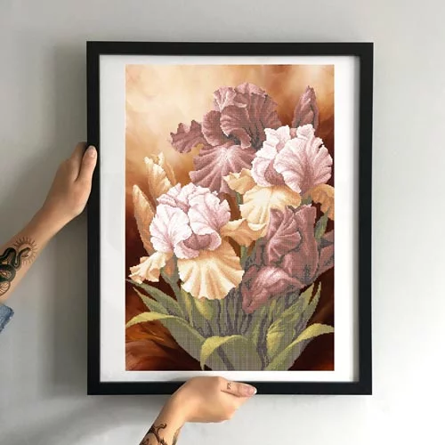 Букет ірисів, ЗПК-051