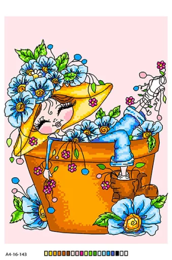 Квіточка, А4-16-143