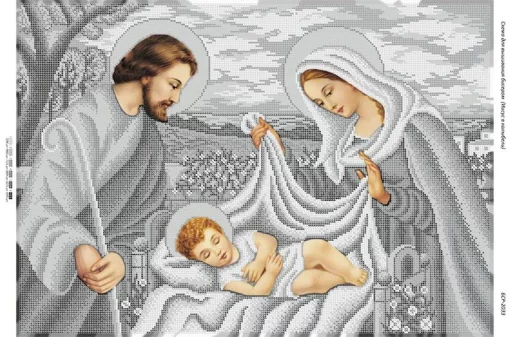 Ісус в колисці (срібло)