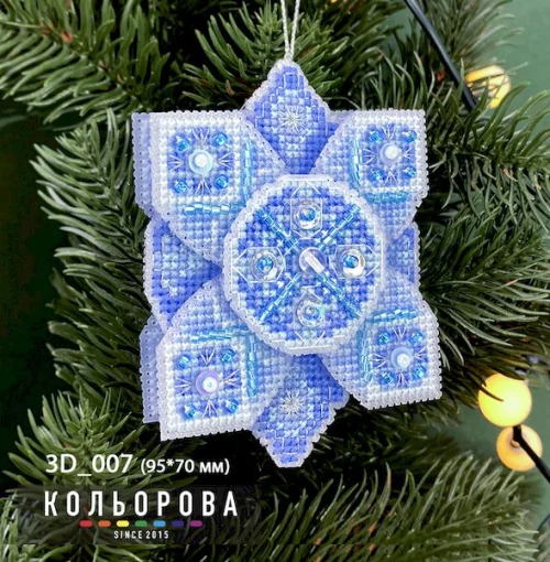 Набір 3D іграшки 3D_007 "Крижинка"