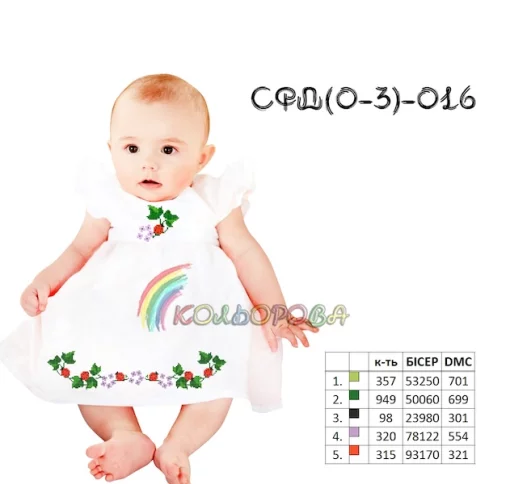 Сарафан дитячий СФД-016 (0-3 роки)