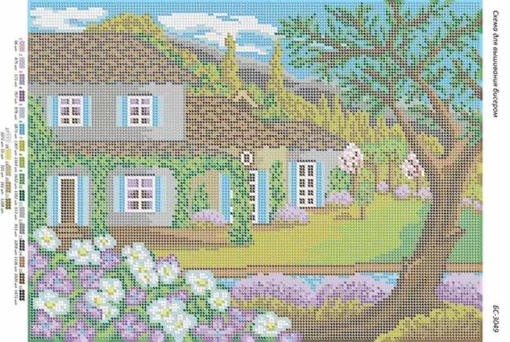 Котедж в саду 